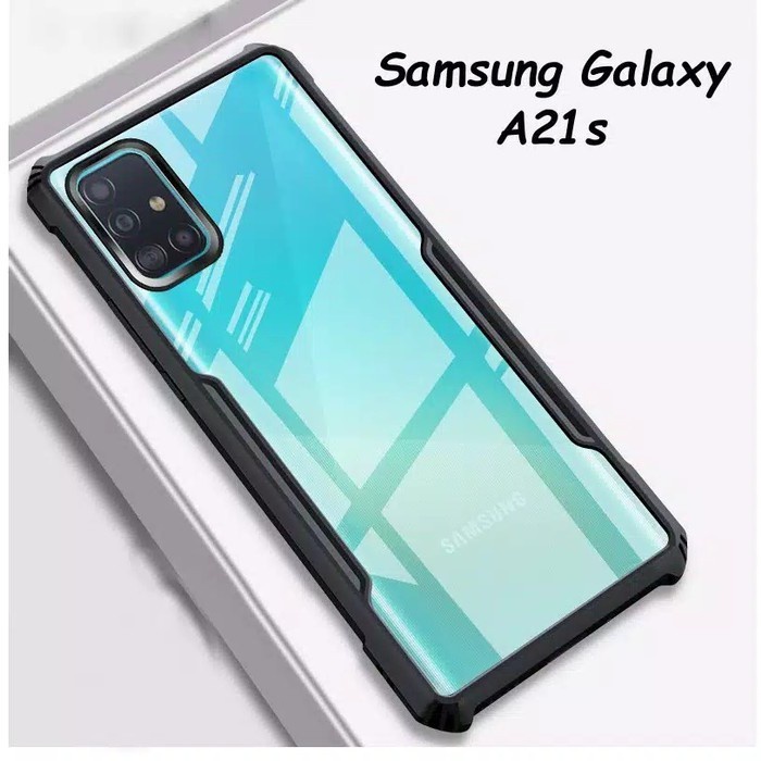 Case Bumper XUNDD Samsung A51 A71 A21s A11 M11 A10s A20s A30s A50s A50 Camera Protection Case Armor Fusion Shockproof Premium Transparan Casing Mika