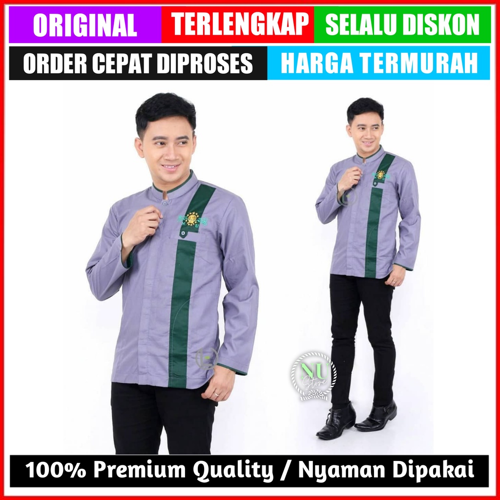 Baju Koko Nahdlatul Ulama / Koko NU / Koko Nahdlatul Ulama / Baju Koko NU