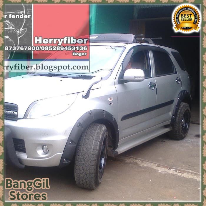 over fender Terios Mdl Baut L 2011-2014