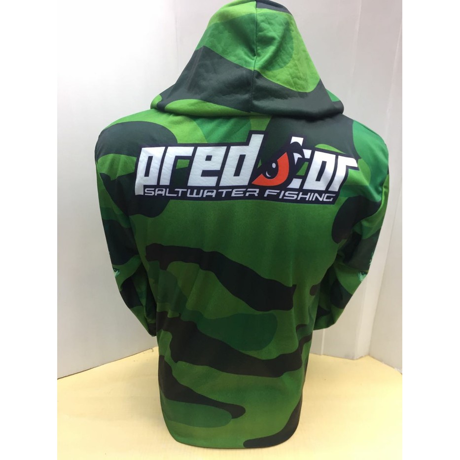 Kaos Mancing Bertopi-Baju Mancing Bertopi Moguro Ijo