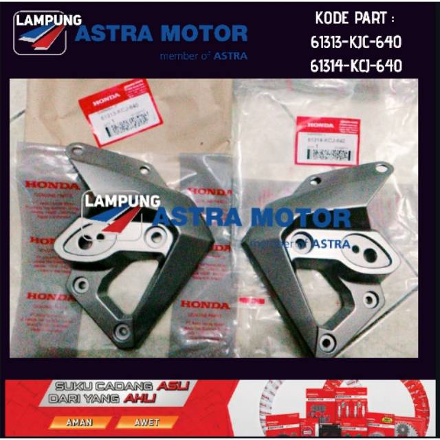 SEPASANG GARNISH KUPINGAN LAMPU TIGER REVO BARONG ORI