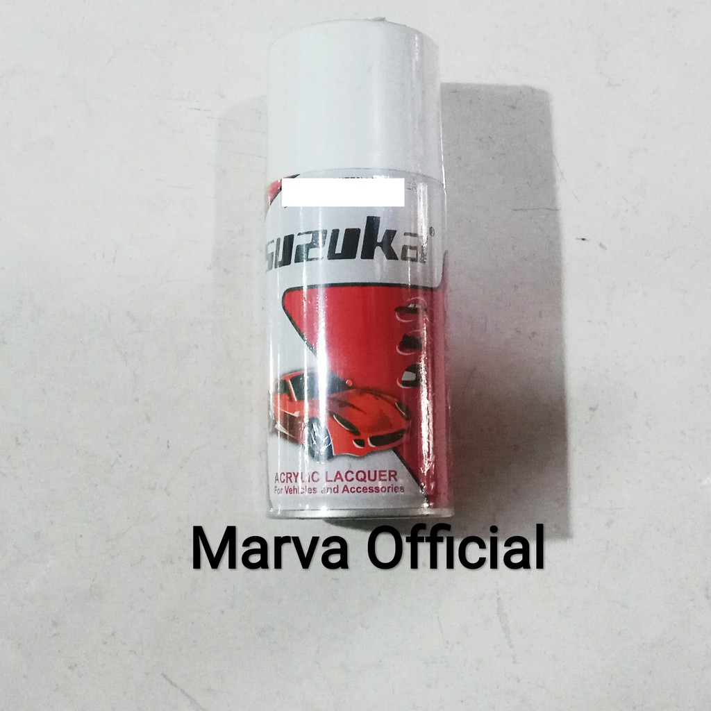 spray Cat SUZUKA HITAM S 033 480 480M 482 Super Jet Black Metalic Kilap Matt Doff semprot susuka M