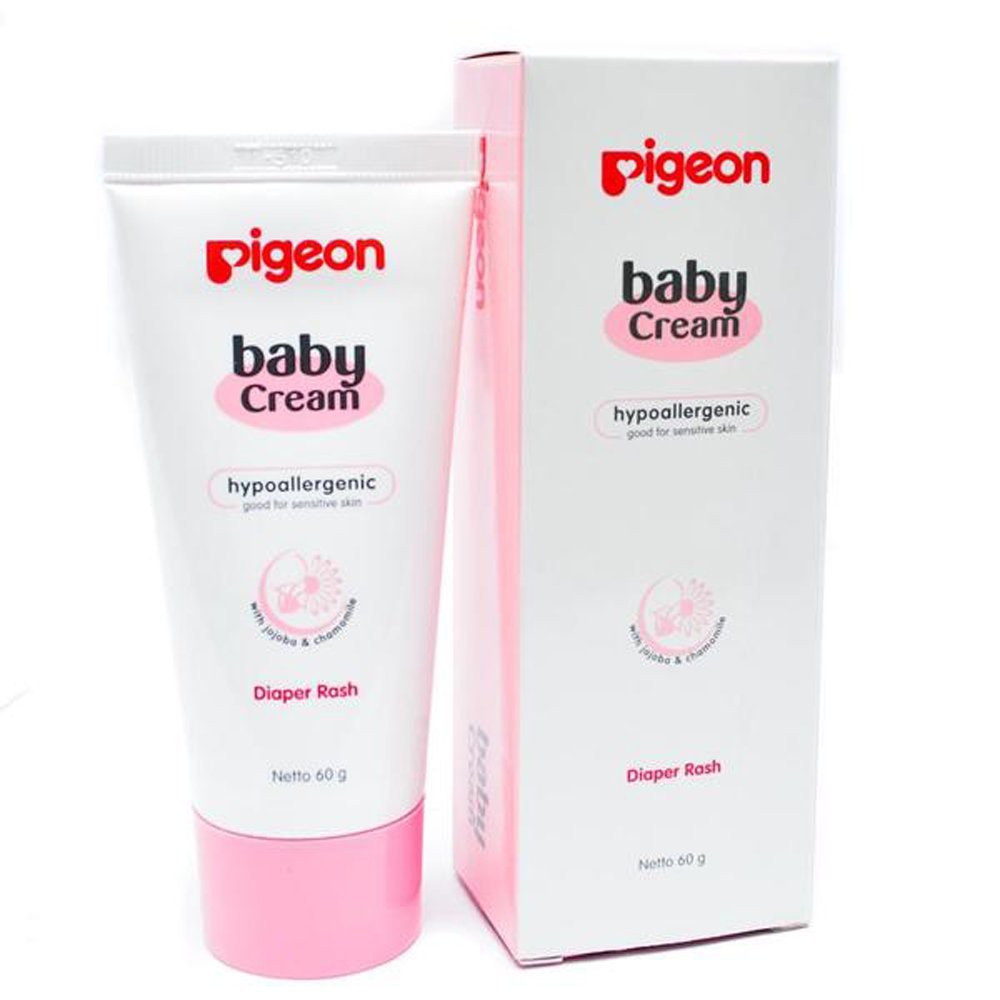 Makassar PIGEON BABY DIAPER RASH CREAM 60GR / CREAM BAYI krim iritasi kemerahan bayi