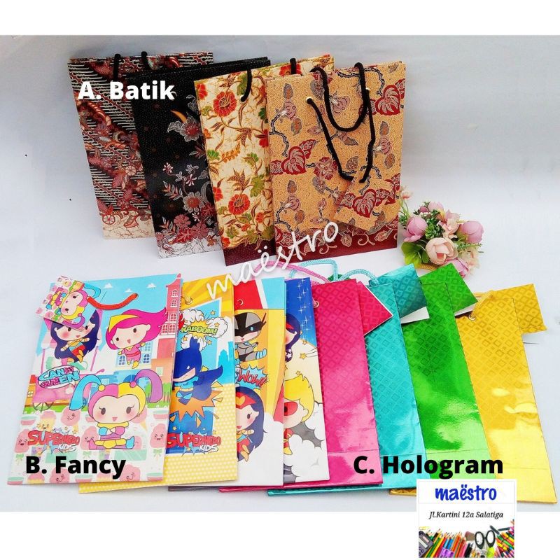 

Papper Bag Kiky/ Kiky Tas Tali A/ Papper Bag Kecil/ Tas Kertas Murah