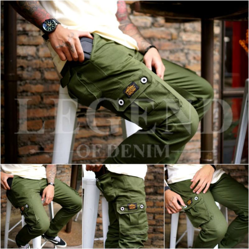 Celana Pria New Cargo Panjang Legend Of Denim Original