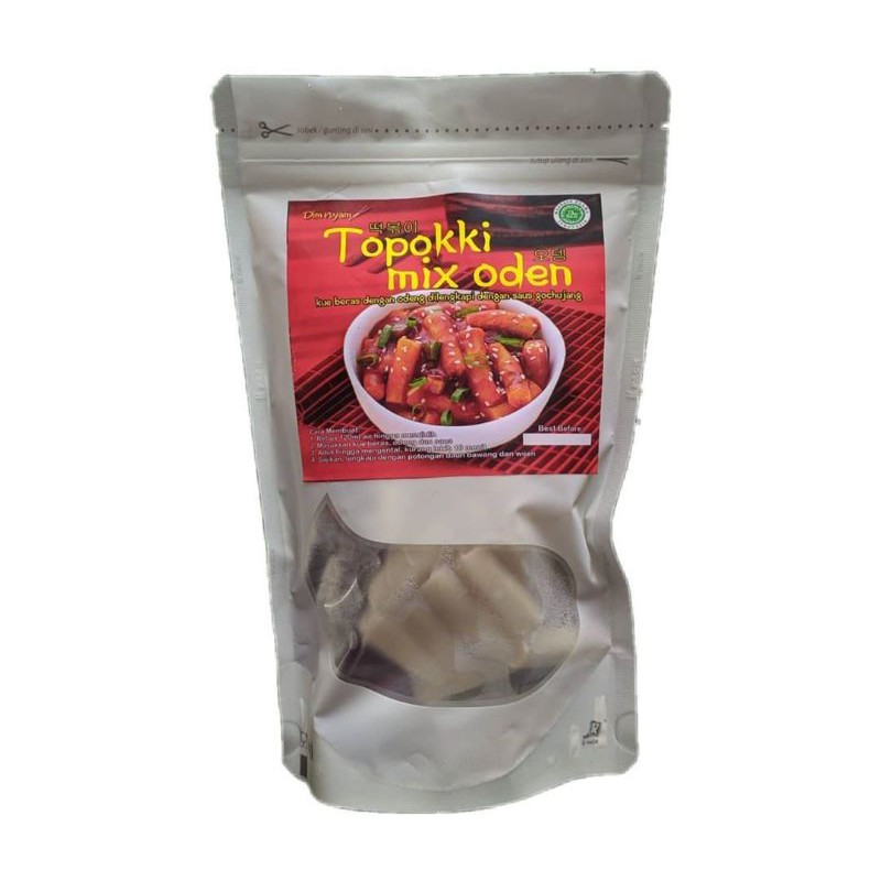 

TOPOKI MIX ODENG 300gr / TTEOKBOKKI / TOPPOKI / KOREAN STREET FOOD / ODENG / OMUK