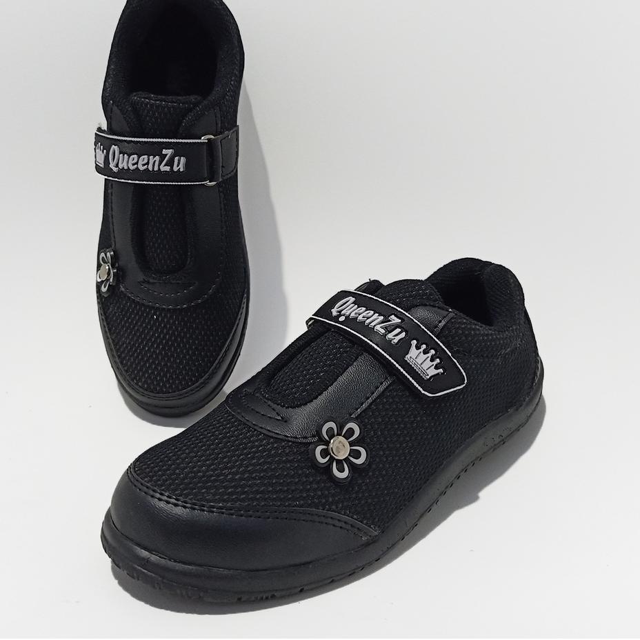 LANGSUNG ATC.. Sepatu Sekolah Pantofel Flat Shoes Anak Perempuan Cewek Wanita Umur 3 4 5 6 7 8 9 10 