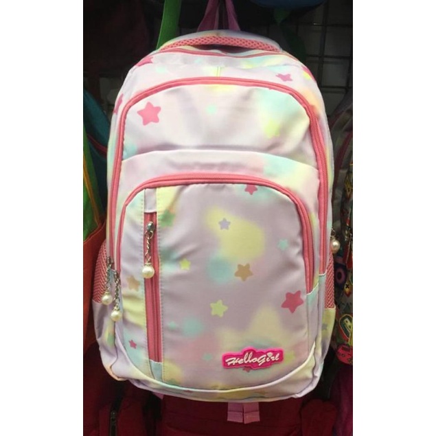 TAS RANSEL ANAK IMPORT HELLO GIRL 18183. Import. DARENA BAGS BANDUNG