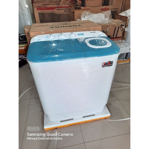 Mesin cuci 2 Tabung Toshiba 7kg VH H75MN