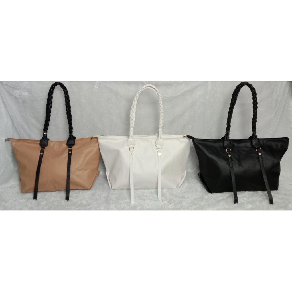 JK  771 1KG MUAT 2PCS  TAS TOTE BAG FASHION SELEMPANG IMPORT U4196