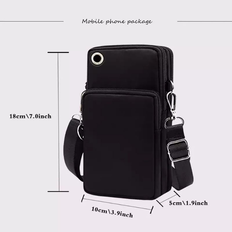 Tas hsndphone seller semua jenis oppo xiaomi iphone slingbag