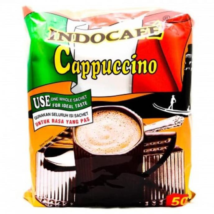 

PROMO Kopi Indocafe Cappucino (isi 50 sachet @25gr)