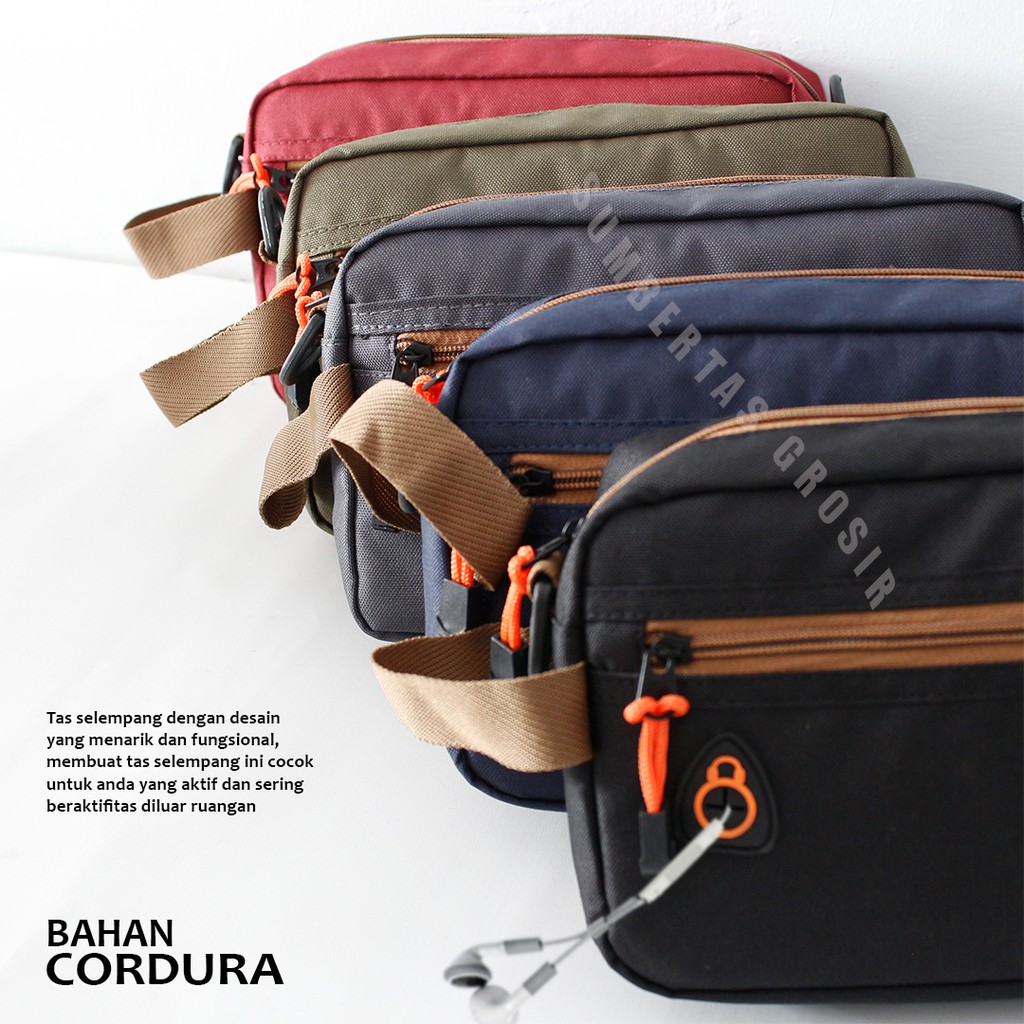 Handbag Selempang Pouchbag Casual R2 elbrus / Tas Selempang Pria dan Wanita / Slingbag Casual