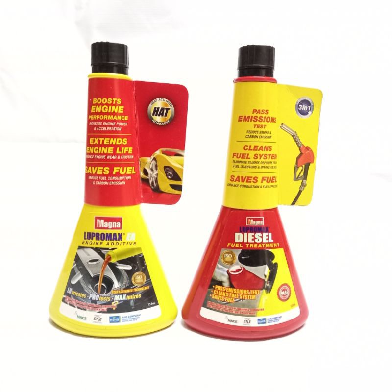 LUPROMAX ENGINE ADDITIVE dan DIESEL FUEL TREATMENT