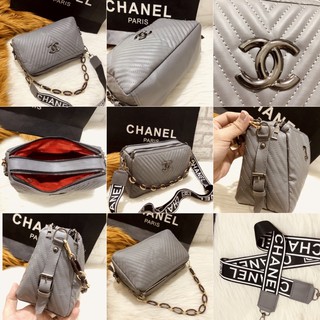 BEST SELLER TAS WANITA CHANEL.PARIS CEVRON SLING BAG KARDASHIAN 2RUANG