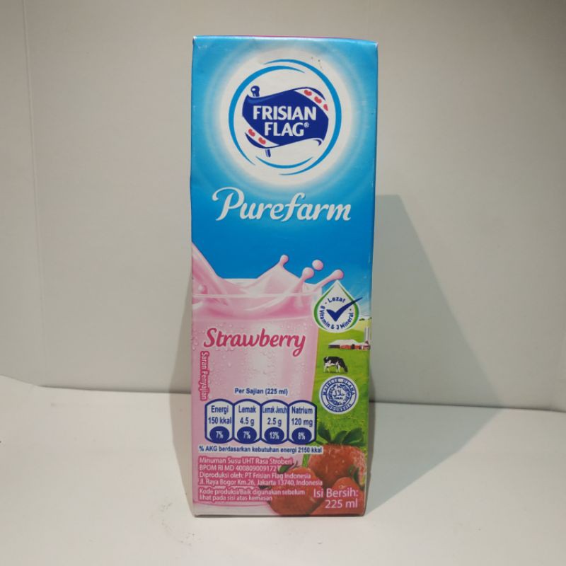 Frisian flag strawberry 250ml