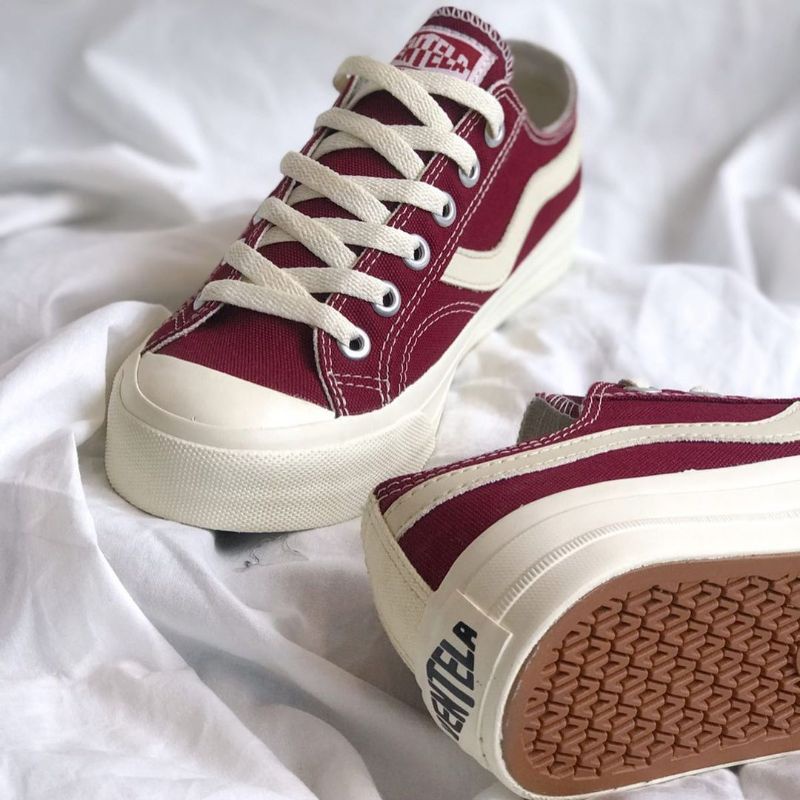 Ventela public low maroon