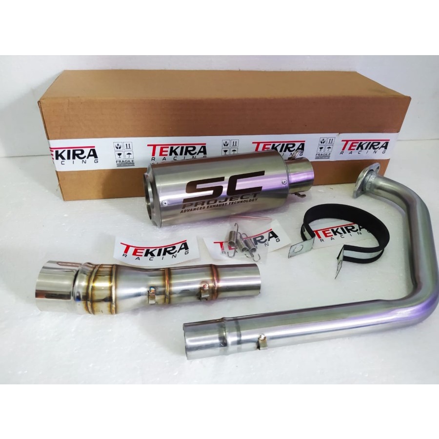 Knalpot Kolong Underbelly SC PROJECT New R15M R15 Vva V4 V3 V2 Old SC Project - R15M V4 BERKUALITAS
