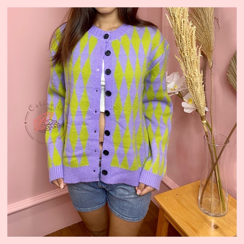 IU Cardigan | Knitwear Cardigan Sweater Rajut Import