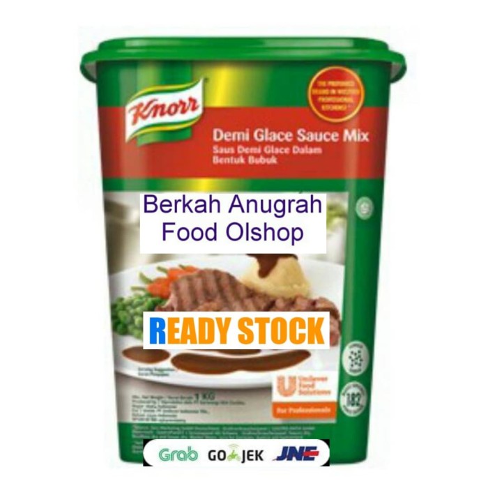 

PRODUK TERBARU - KNORR DEMI GLACE SAUCE MIX 1 KG