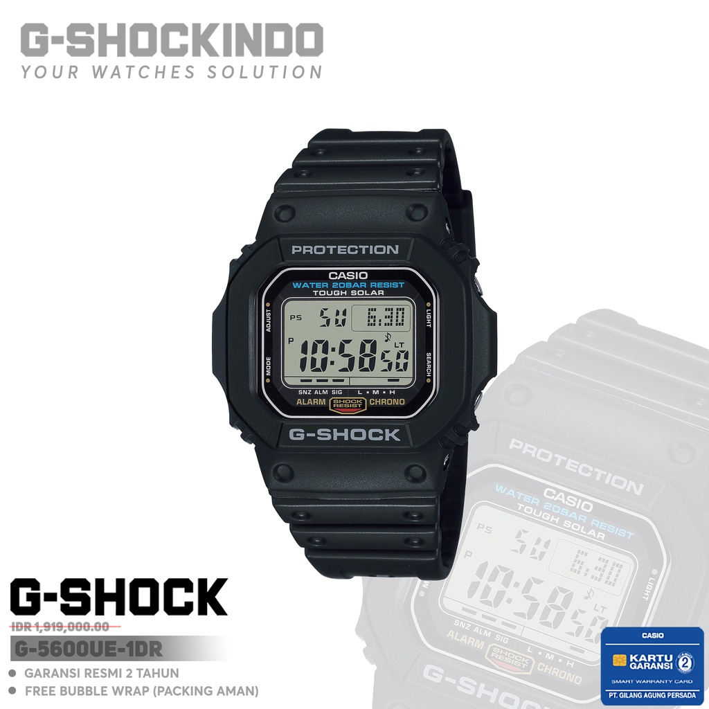 Casio G-Shock G-5600UE-1DR Original