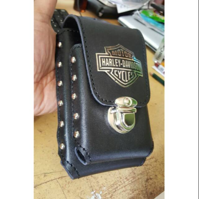 DOMPET HP/DOMPET KULIT/SARUNG HP/TEMPAT HP PRIA COWOK LAKI-LAKI HD