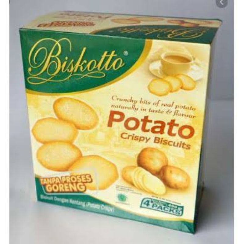BISKOTTO POTATO CRISPY 400 gr