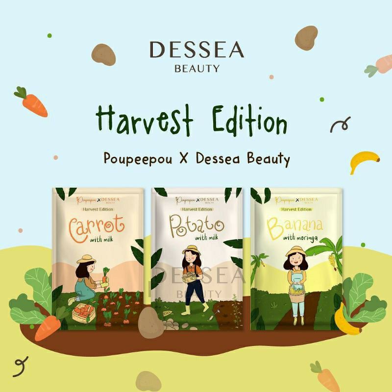 

POUPEEPOU X DESSEABEAUTY HARVEST EDITION 25 GR BUY 5 FREE GIFT