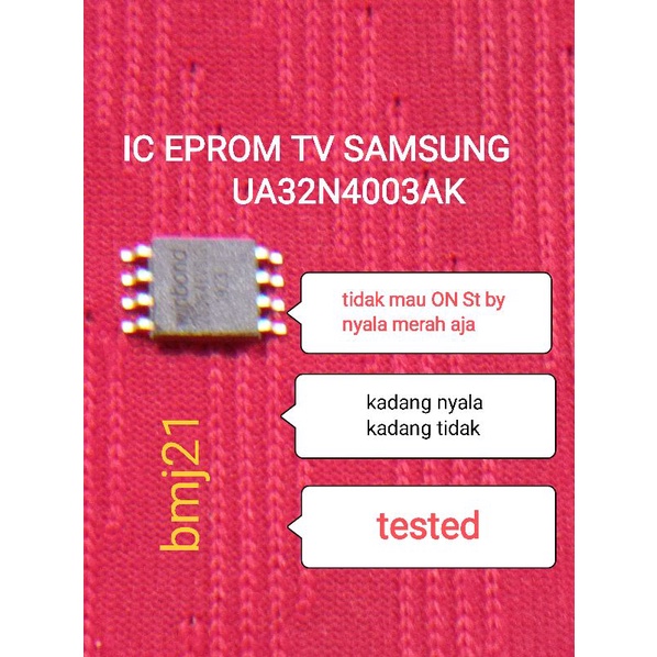 ic memory eprom tv led samsung type ua32n4003ak