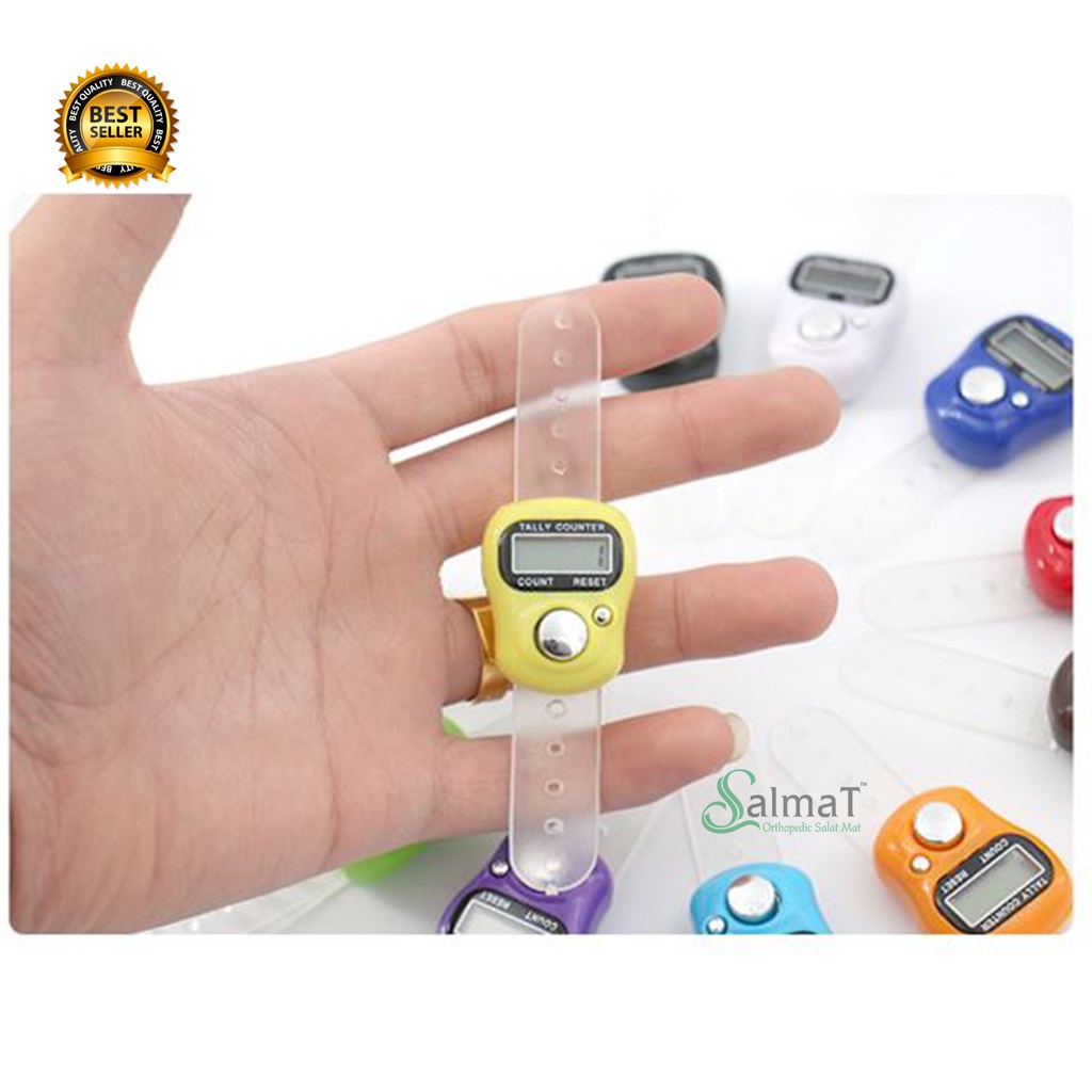 Jual Hand Tally Counter Tasbih Digital Mini Alat Hitung Shopee