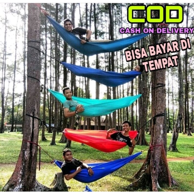 HAMMOCK AYUNAN GANTUNG / Hamock / Hamok beban maks 150 Kg