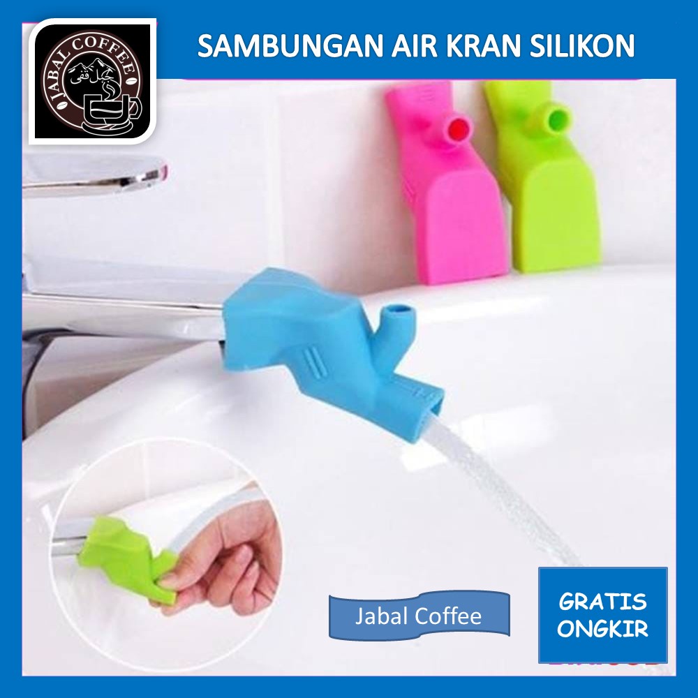 Sambungan Kran Mancur Extension / Sambungan Kran Air Silikon Elastis / Sambungan Keran Silicone