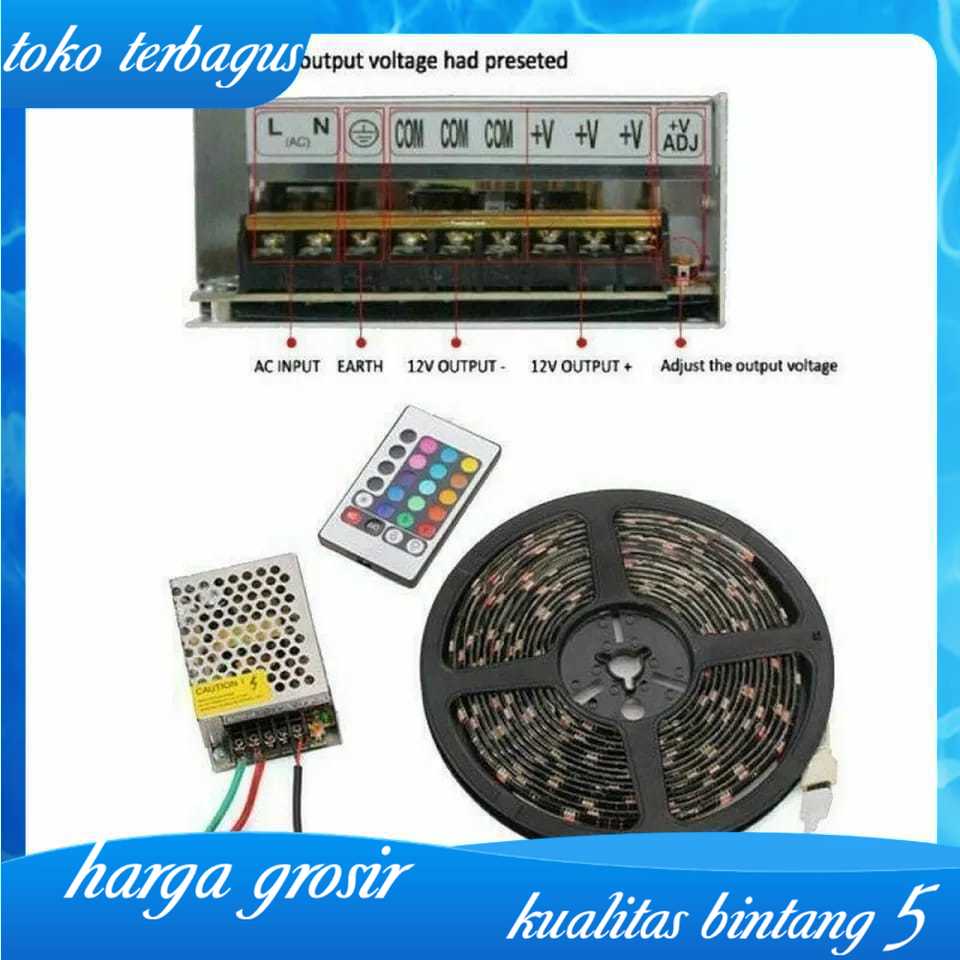 Power Supply Adaptor Switching Trafo LED Strip 12V 5A 12 Volt 5 Ampere 10A 10 Ampere
