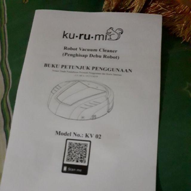 Kurumi Vakum Vacuum Robot Cleanner Kv 03 Kv03 Sedot Sapu Pel Otomatis Filter