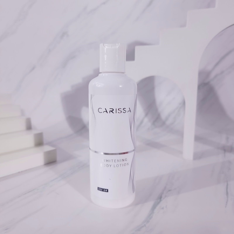CARISSA WHITENING BODY LOTION pemutih badan pemutih tangan dan kaki bpom tidak dempul
