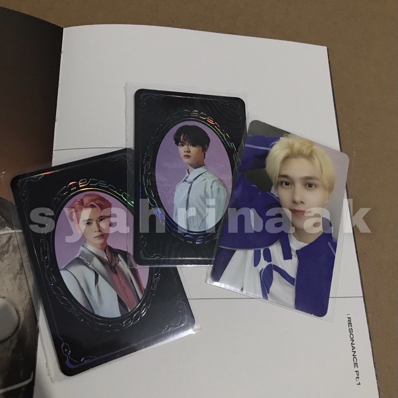 JAEHYUN HENDERY CHENLE PC YB PAST FUTURE PHOTOCARD YEARBOOK ALBUM ONLY RESONANCE