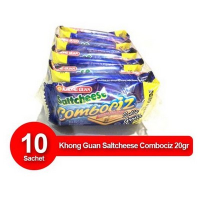 

[MM] BISKUIT KHONG GUAN SALTCHEESE COMBOCIZ RENCENG 10 X 20GR