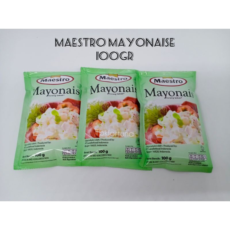 

Maestro mayonaise sachet 100gr