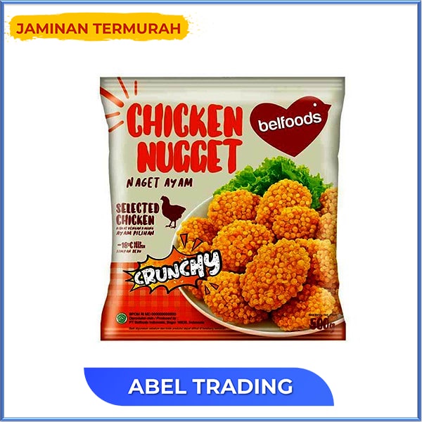 

BELFOODS NUGGET AYAM CRUNCHY 500 GR