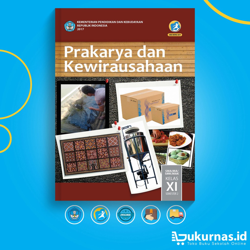 Buku Prakarya Dan Kewirausahaan Sma Kelas 11 Semester 2 K13 Revisi Terbaru Shopee Indonesia