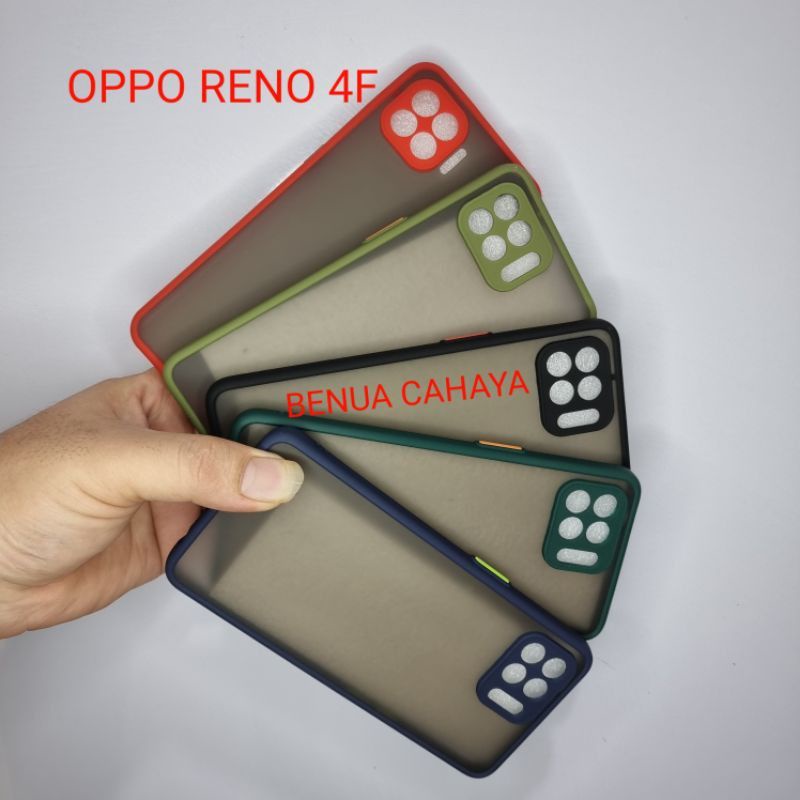 Slikon terbaru tipe Hp Oppo Reno 4f My Choise Case Dove Bumper Aero Fuze Macaron