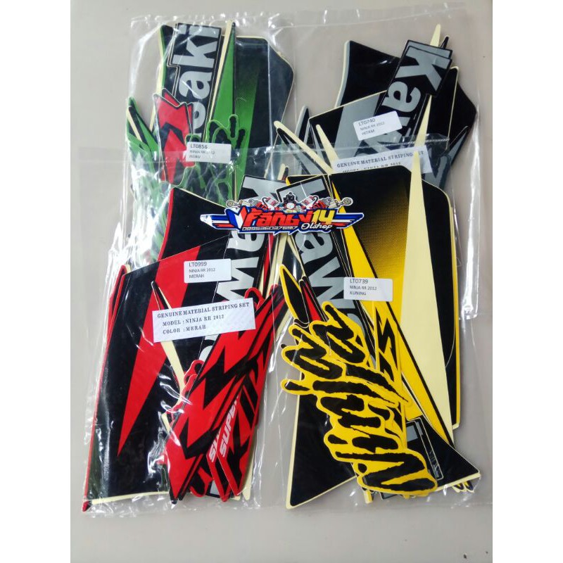 Striping Stiker Ninja RR New 2012 Full Body