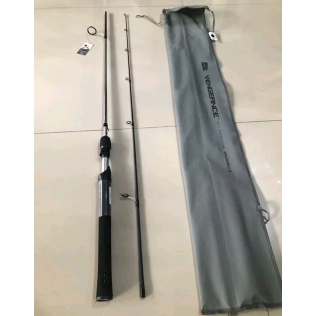 Joran abu garcia vengeance 180cm 20lb dan 165cm 150cm