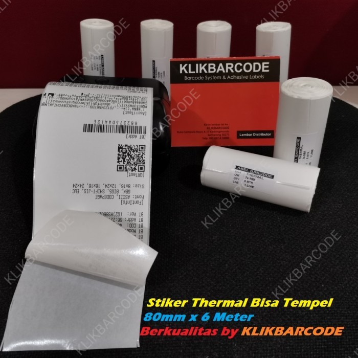 

PROMO Sticker Label Thermal 80 x 6 M (74 x 6M)
