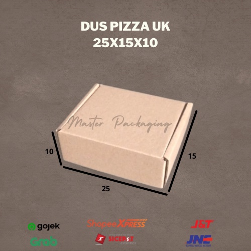 

Dus Kardus Packing Box Pizza Hampers uk.25x15x10cm Kemasan Baru