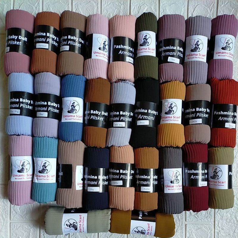PASHMINA PLISKET FULL LIDI JILBAB ELEGAN VIRAL PASHMINA PRISKET MEWAH UMAMA SCARF ORIGINAL