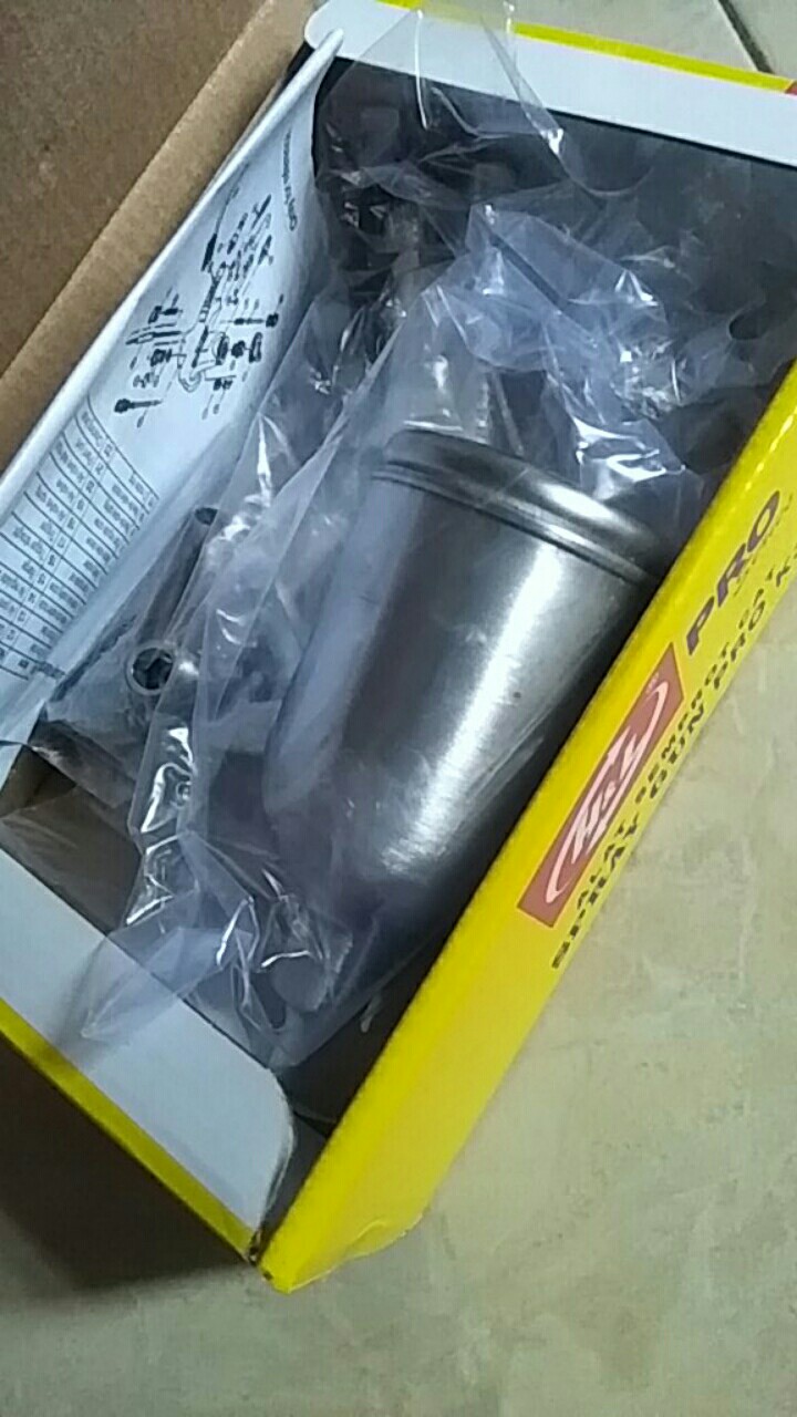 New H&l Spray Gun K3 B Tabung Kecil 200 Ml Semprotan Cat Minyak Duco K3b