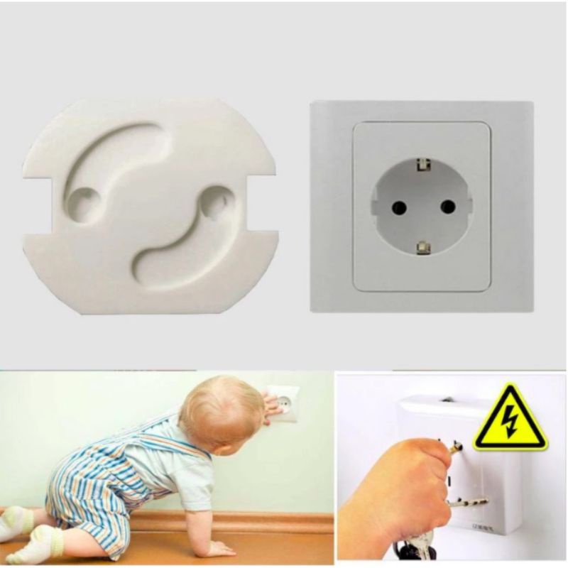 Pengaman Stopkontak Otomatis Pengaman Bayi Pengaman Listrik Electric Socket Protection