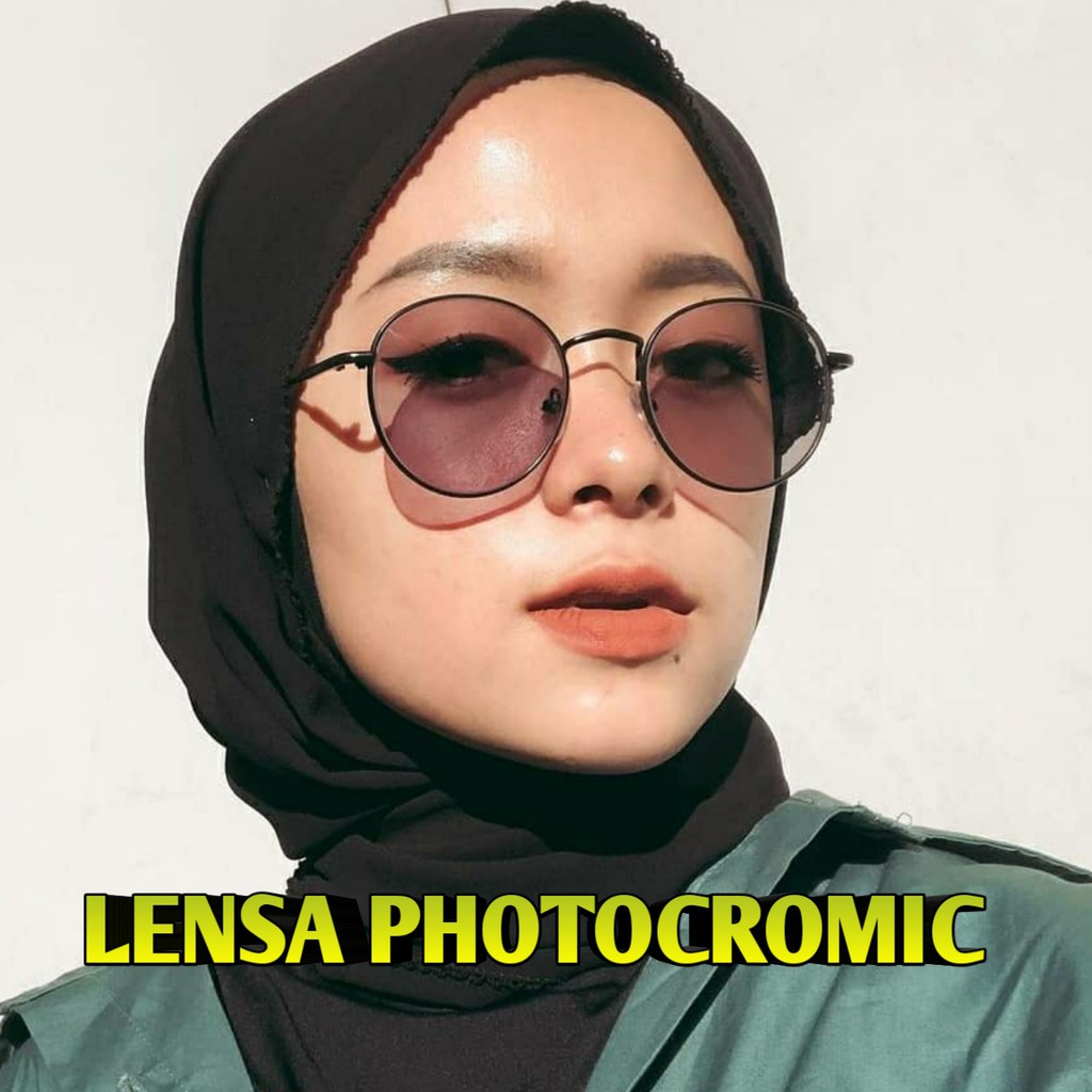 FREE BOX DAN LAP KACAMATA PHOTOCROMIC BLUERAY ANTI RADIASI FASHION STYLE