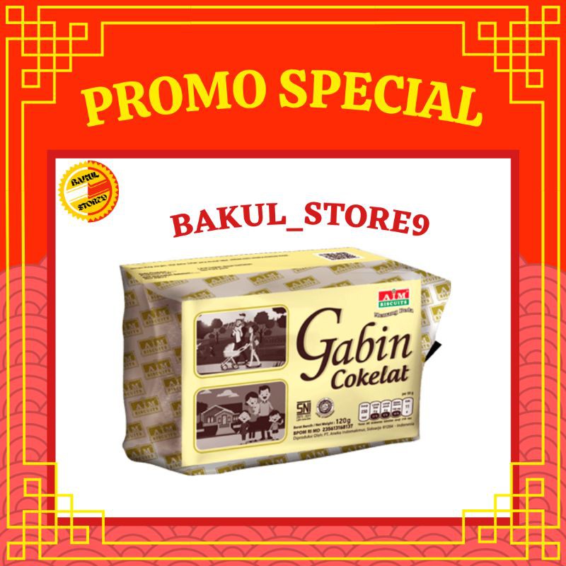 Gabin Cokelat Aim 125 Gr